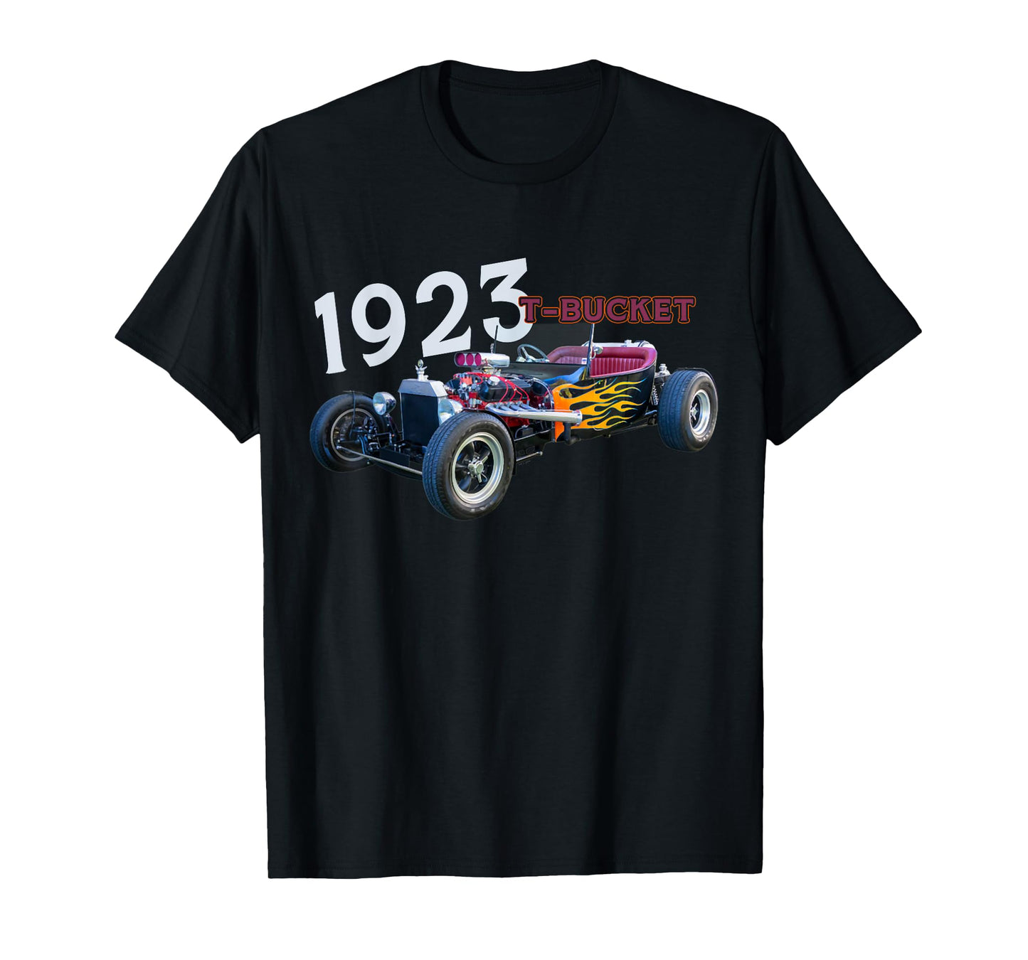 1923 23 T-Bucket Blown Hot Rod Classic Car T-Shirt