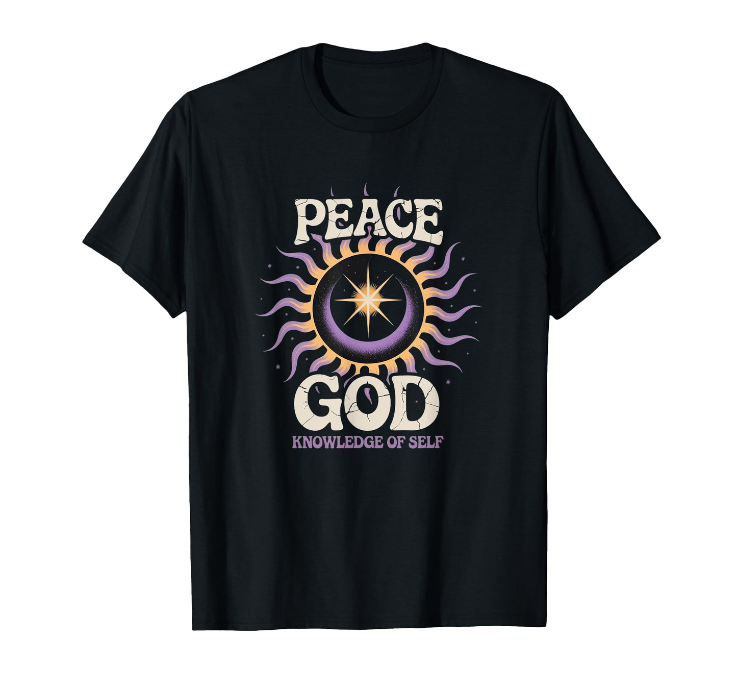 Peace God - 5 Percent Allah 7 Gods Earths Moorish T-Shirt
