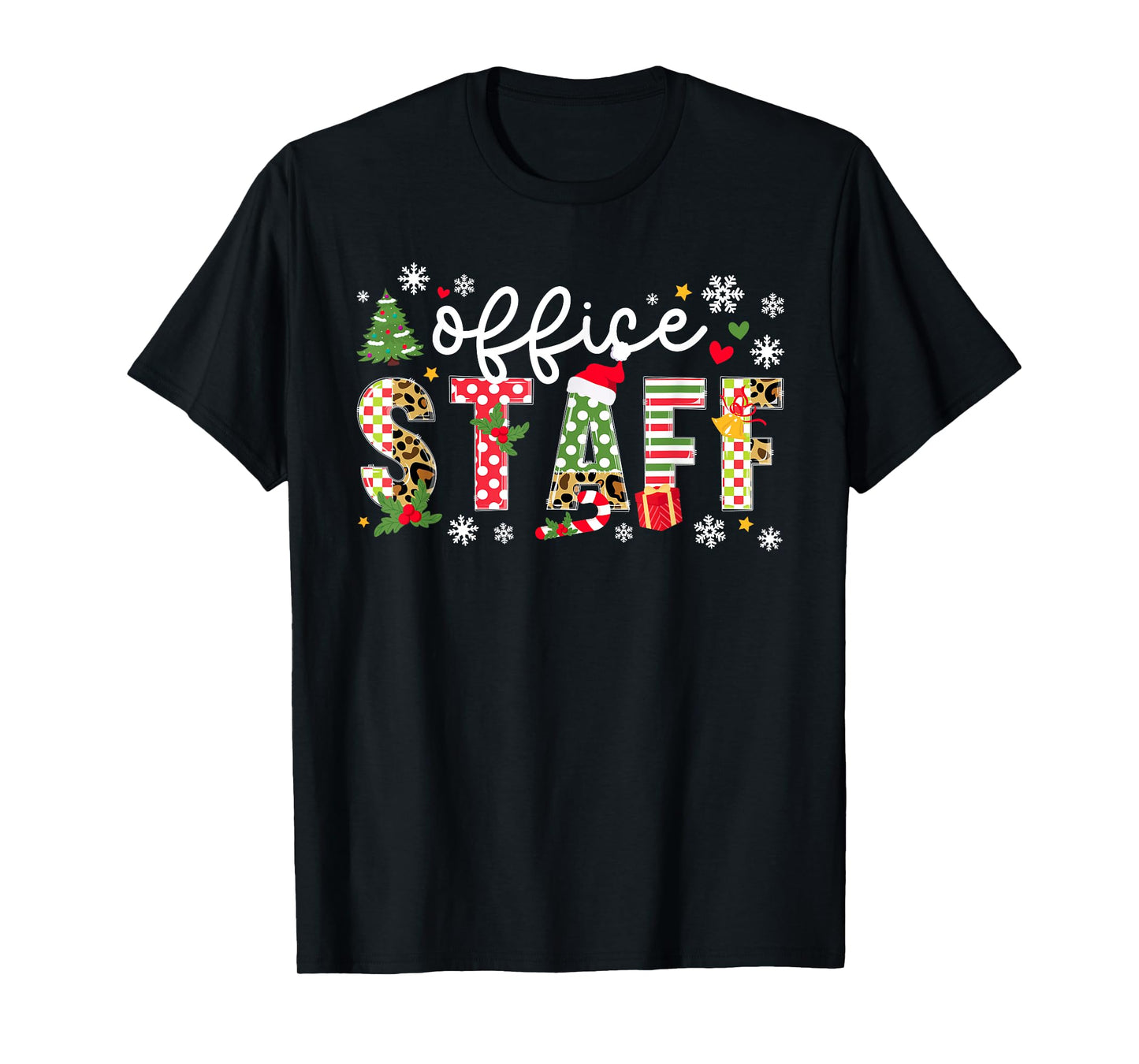 Office Staff Christmas Front Office Staff Xmas Party T-Shirt