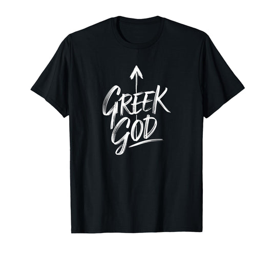 Funny Greek God Halloween Costume Adult Humor Party T-Shirt