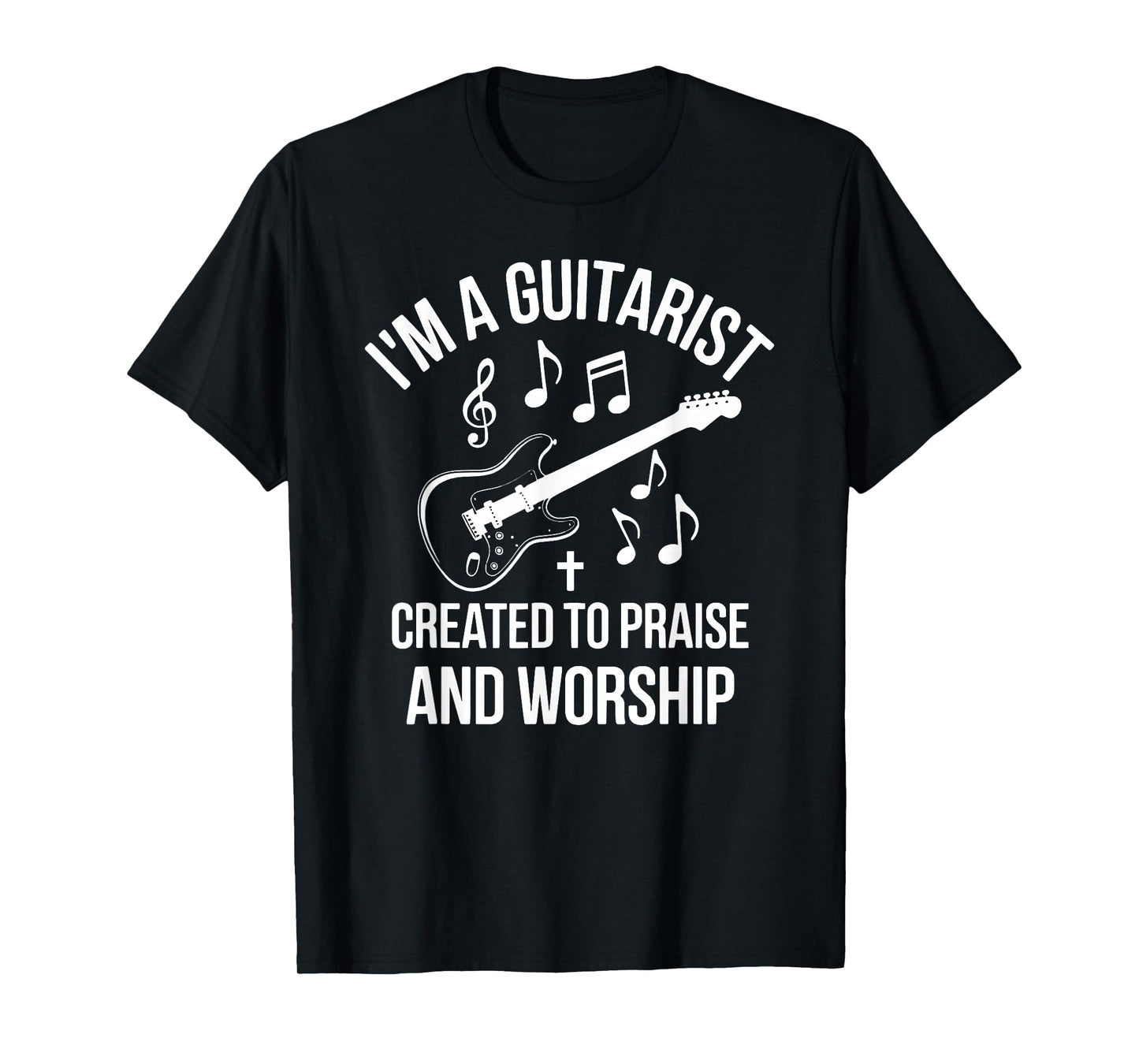 Guitarist Praise and Worship Christian Musician T-Shirt