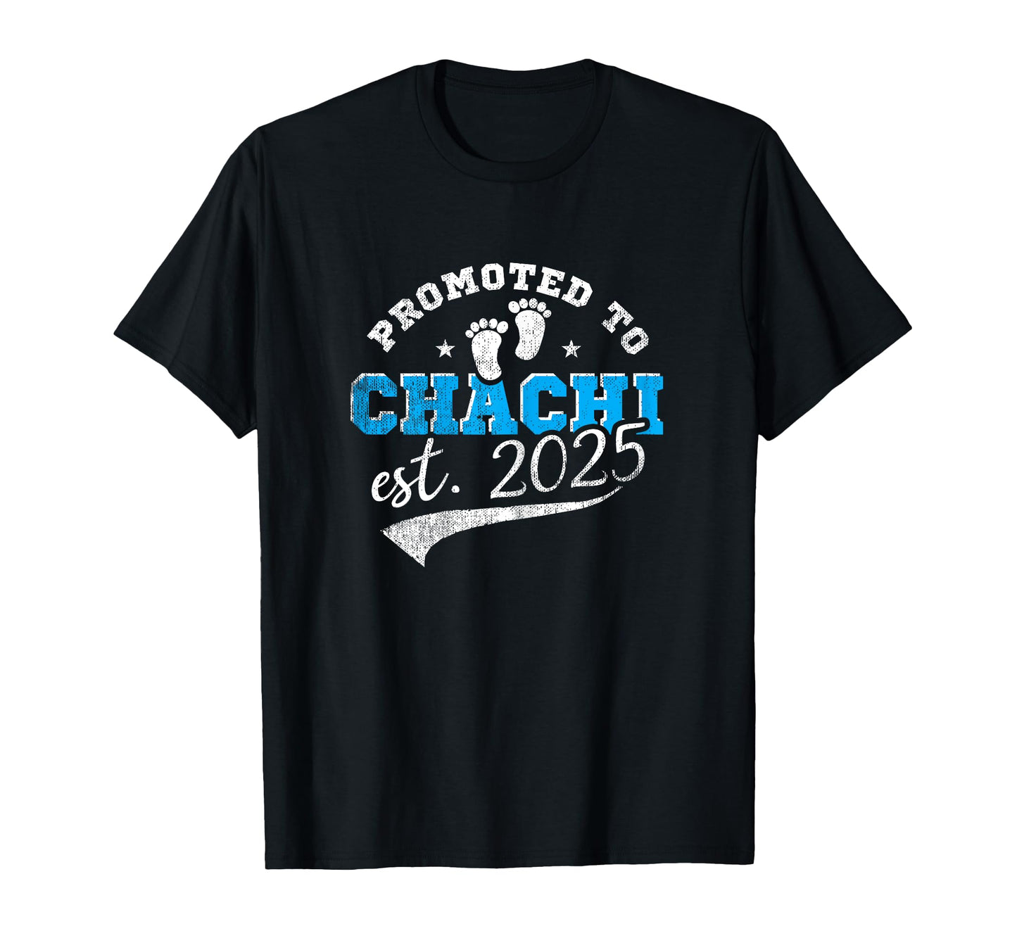 Promoted To Chachi 2025 New Indian Aunt Vintage T-Shirt