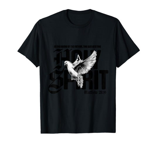 The Trinity - Holy Spirit Christian Modern Graphic T-Shirt