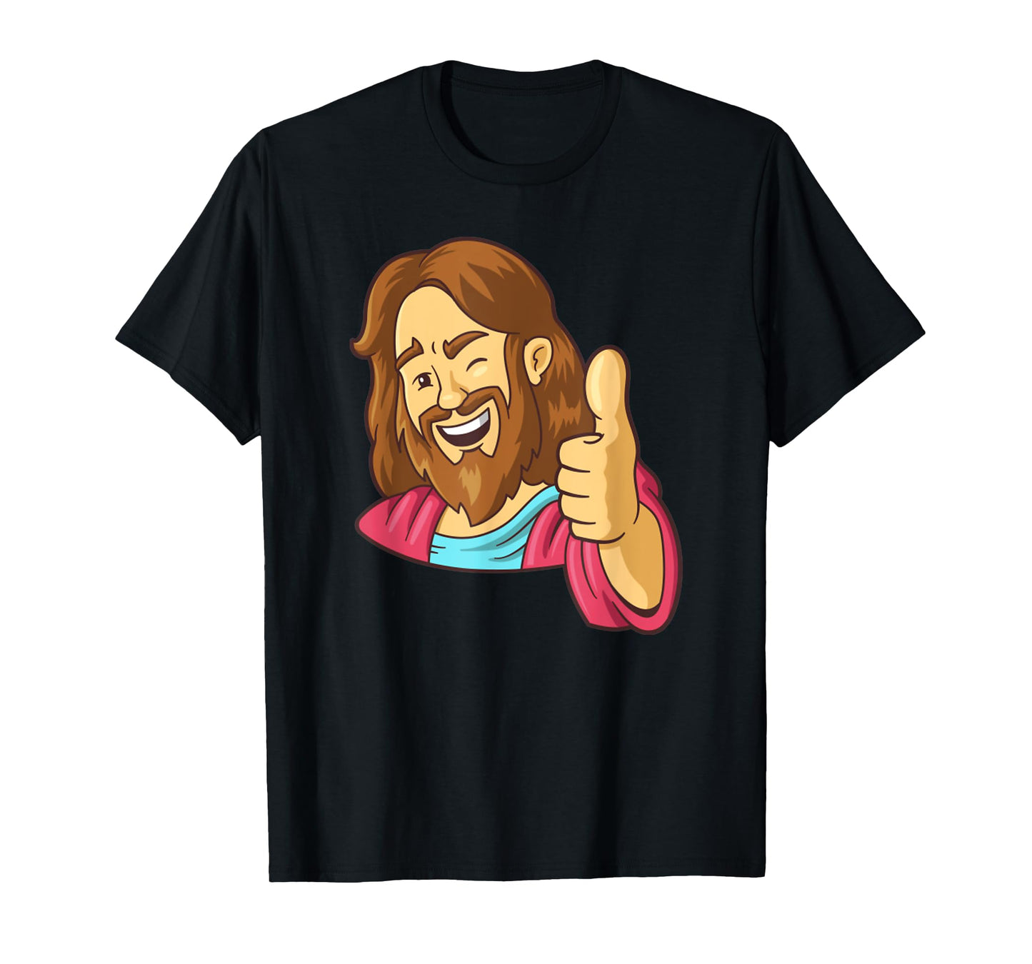 Jesus Christ Thumbs Up Funny Jesus Meme T-Shirt