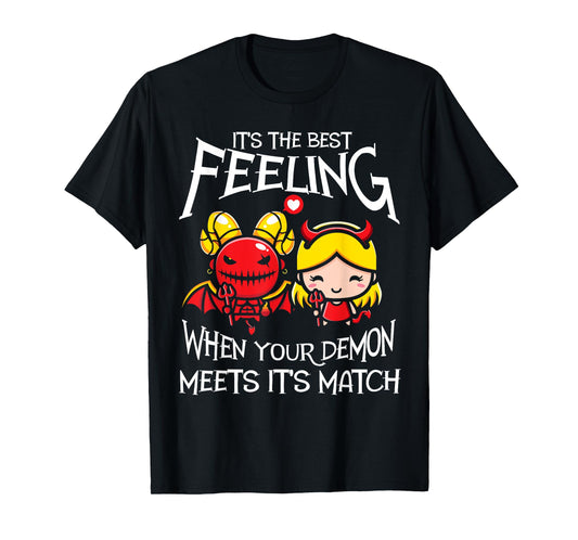 When Your Demon Meets Its Match! Funny Demon T-Shirt