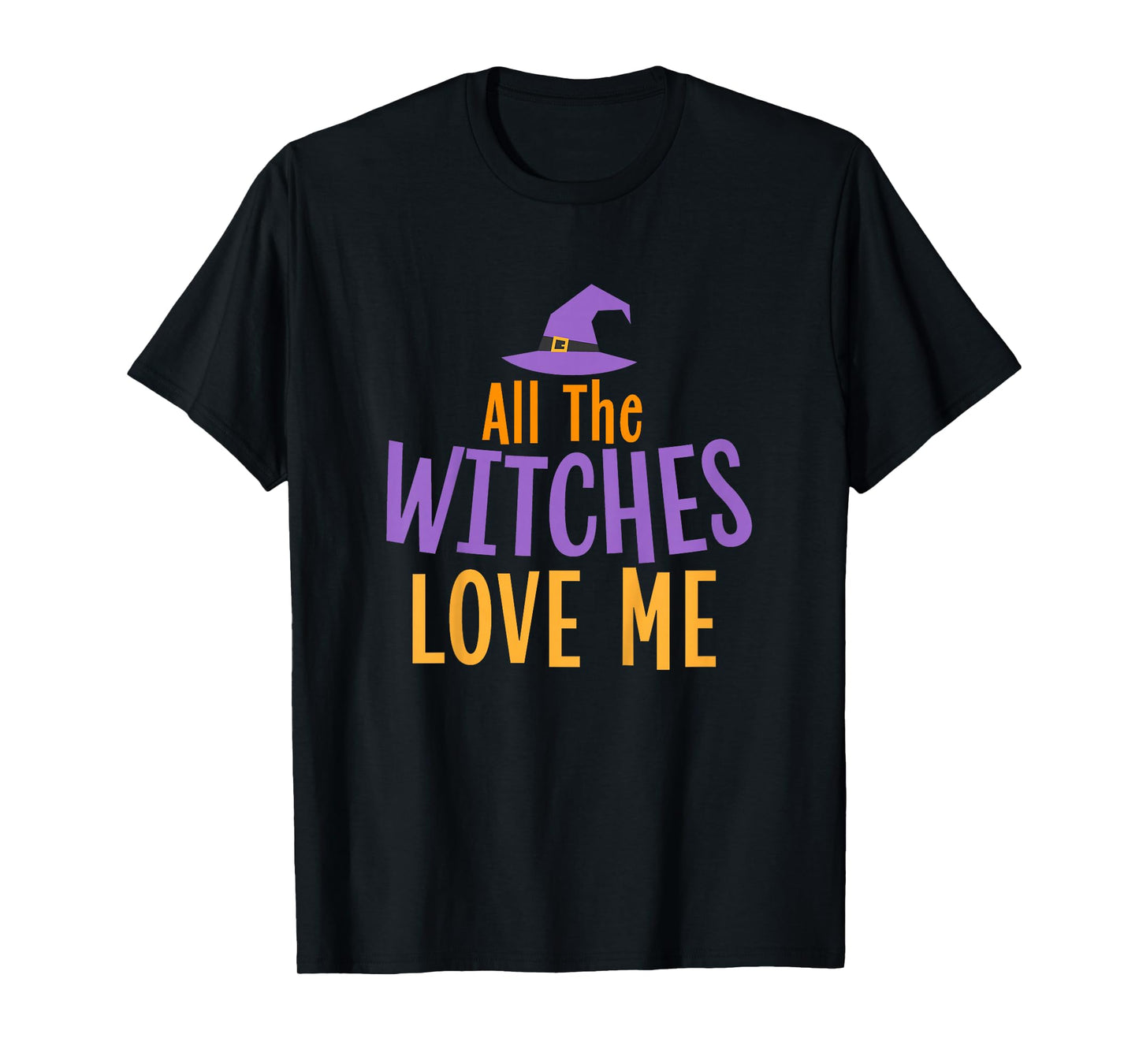 Kids Halloween All The Witches Love Me Funny Boys T-Shirt