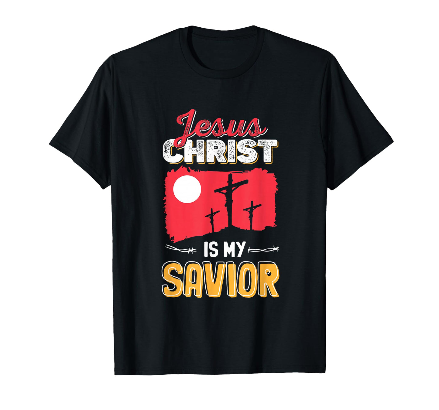 Christian Faith Jesus Cross Savior Bible Verse Shirt T-Shirt