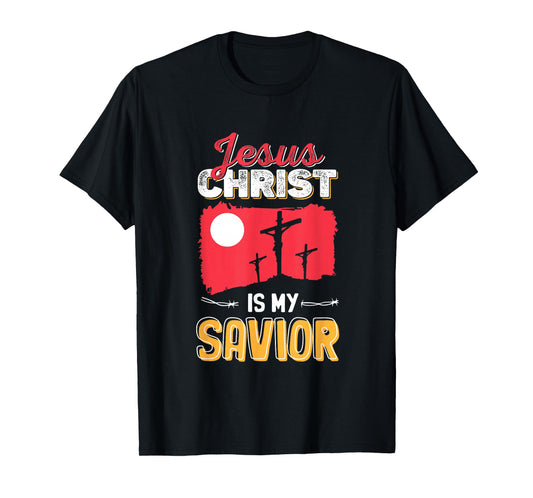 Christian Faith Jesus Cross Savior Bible Verse Shirt T-Shirt