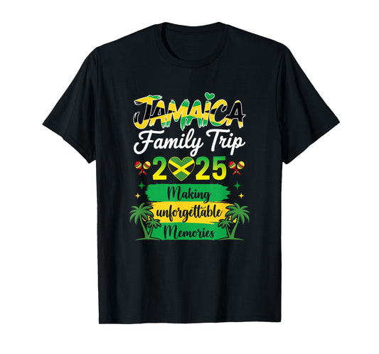 Jamaica Family Trip 2025 Making Memories Vacation Matching T-Shirt