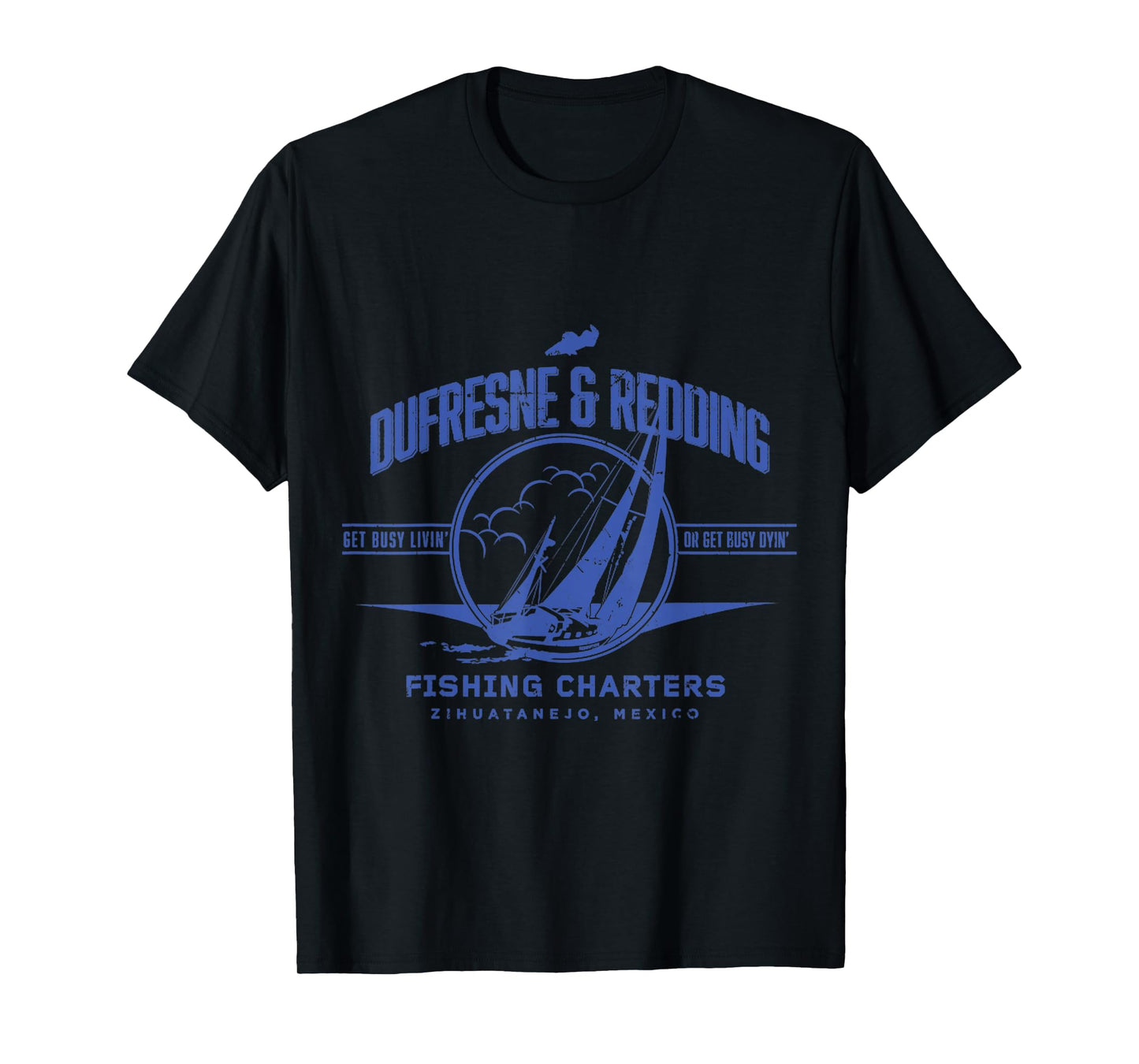 Vintage Dufresne & Redding Fishing Charters T-Shirt