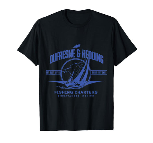 Vintage Dufresne & Redding Fishing Charters T-Shirt