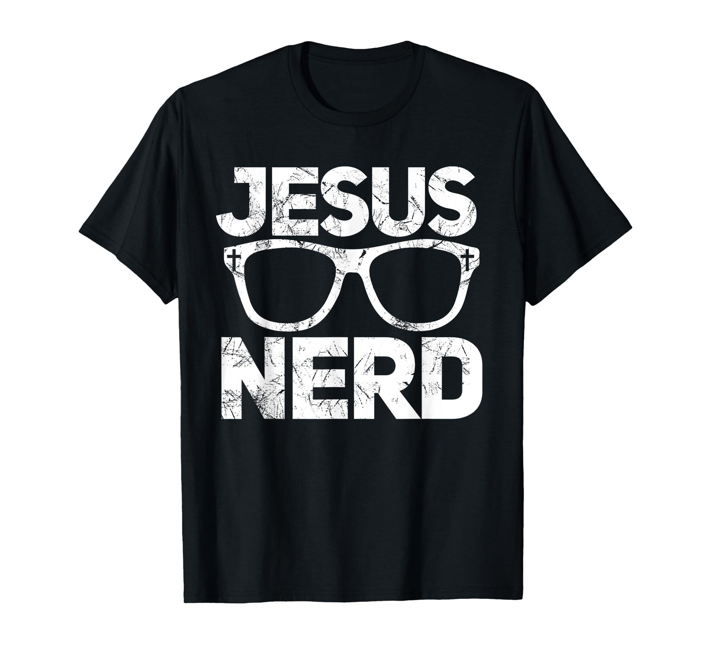 Jesus Nerd Funny Christian T-Shirt for Bible Geeks T-Shirt