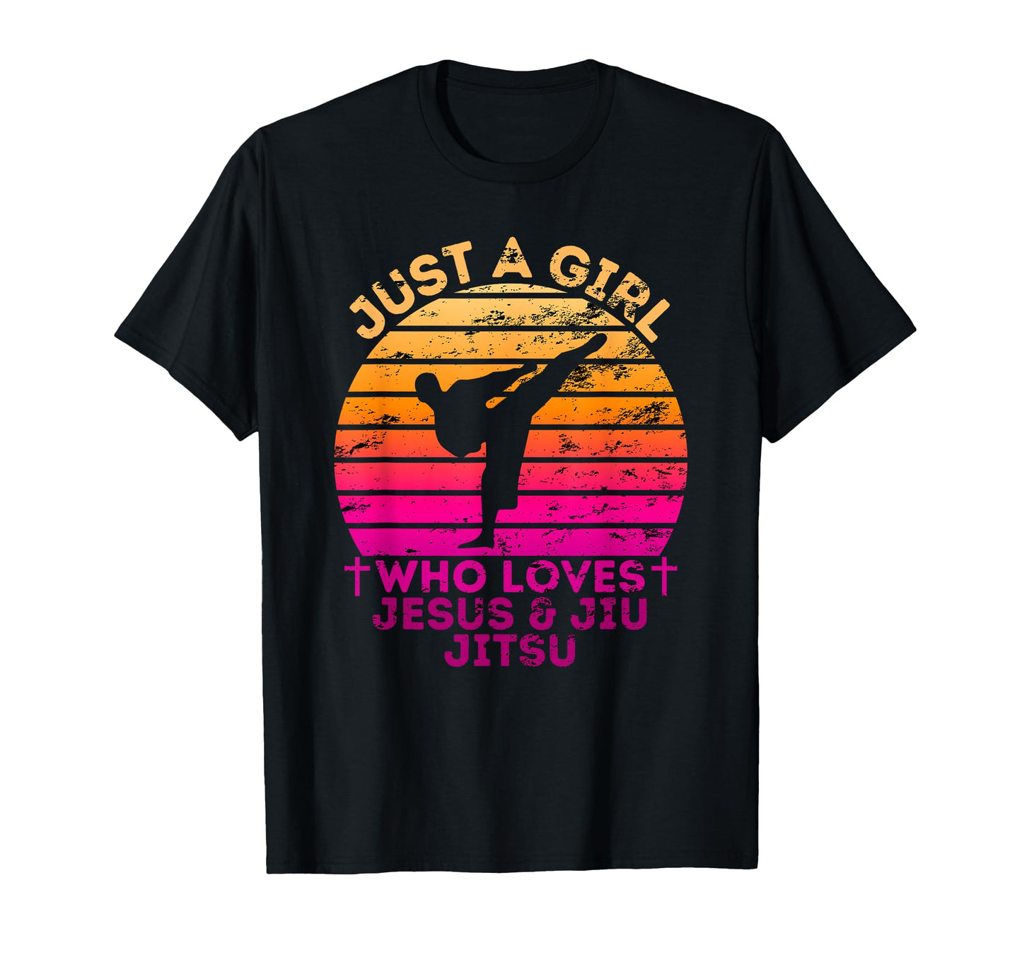 Just A Girl Who Loves Jesus And Jujutsu T-Shirt