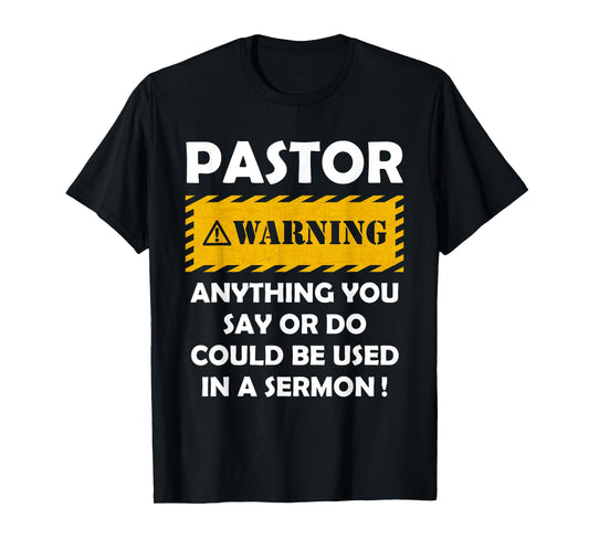 Funny Pastor Christian Jesus Believer Appreciation Men Gift T-Shirt