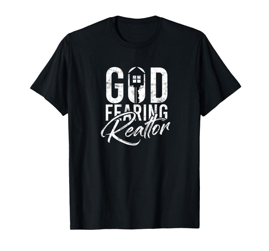 God Fearing Realtor Faith Business T-Shirt