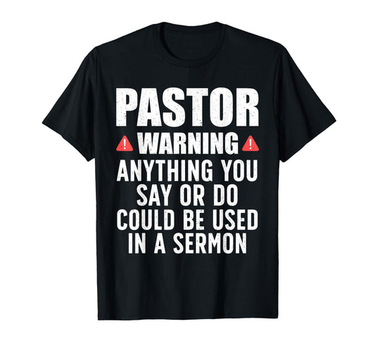 Best Pastor Appreciation Art For Men Dad Christian Bible T-Shirt