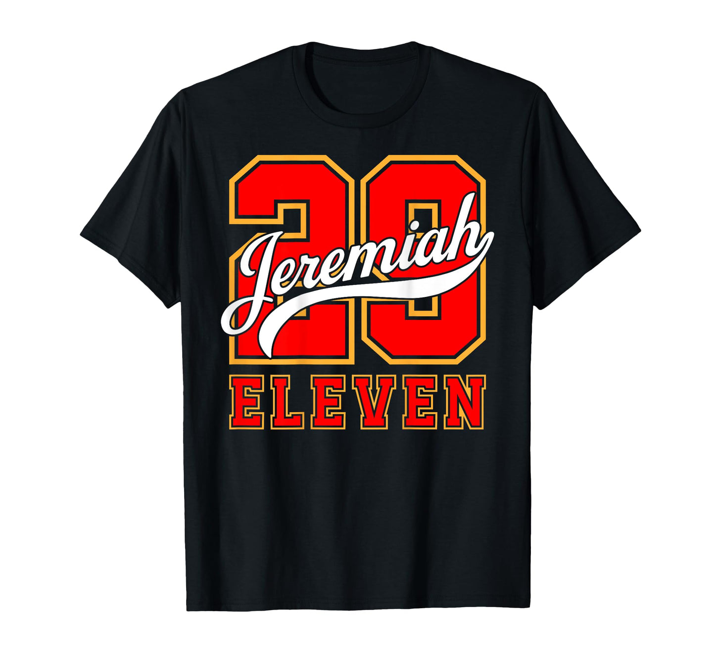 Jeremiah 29:11 Sports Theme Faith wear Christian T-Shirt