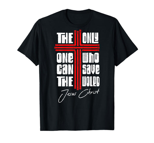 Jesus Never God Says You Bless The Way The Truth ART ON BACK T-Shirt