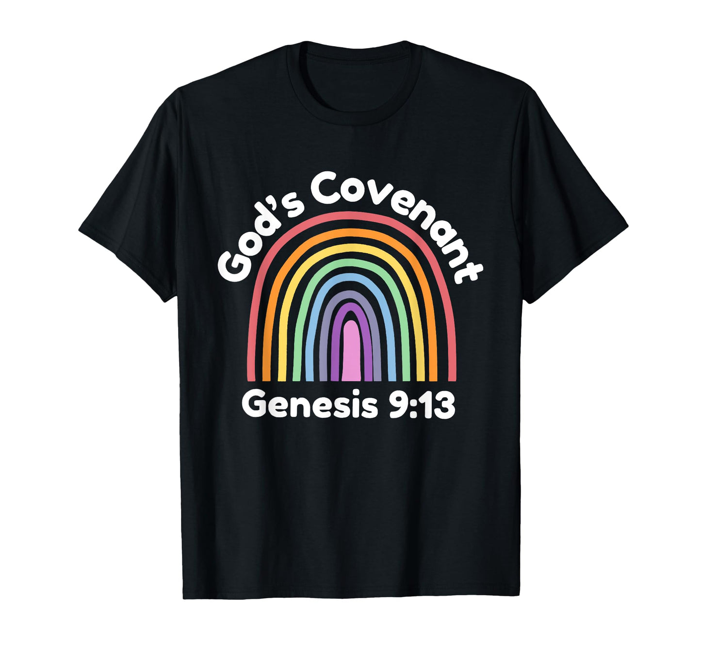 God’s Covenant Rainbow | Genesis 9:13 Christian T-Shirt
