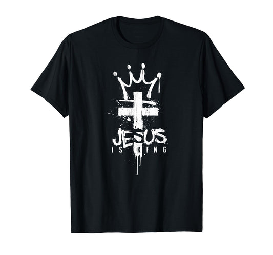 Jesus is King, Modern Christian, Religious, Faith T-Shirt