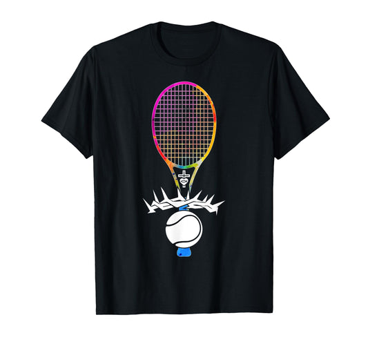 Religious Jesus Tennis Christian GOD Tennis T-Shirt