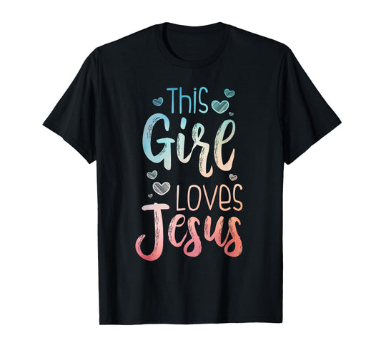 Best Jesus Art For Women Girl Religion Christian Decoration T-Shirt