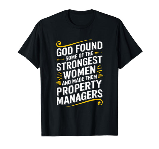 Christian Property Manager, Landlord Rental Management T-Shirt
