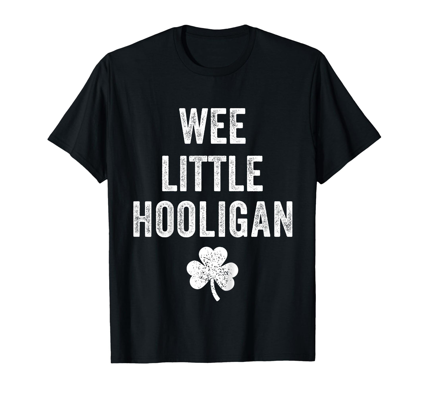 Kids Wee Little Hooligan Toddler Boy St Patricks Day Irish Baby T-Shirt
