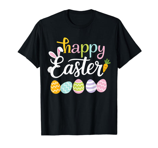 Happy easter for egg hunt family kids T-Shirt