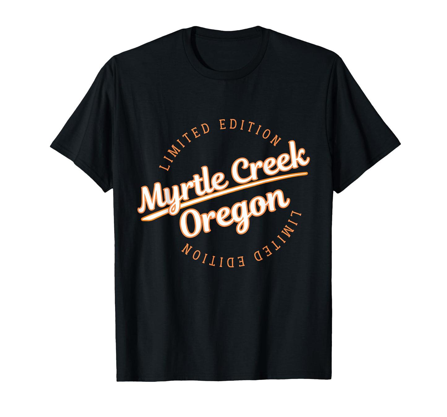 Retro Athletic Myrtle Creek OR Apparel T-Shirt