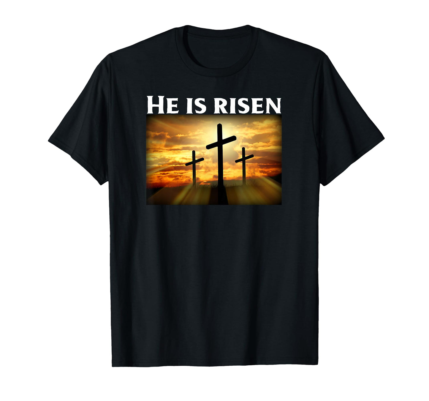 Easter T Shirt | He Is Risen T Shirt | Christian T Shirt T-Shirt