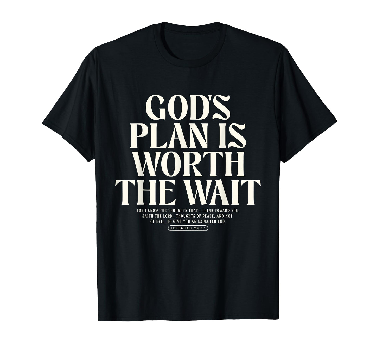 Christian Jesus Faith Religious Inspirational Bible Verse T-Shirt