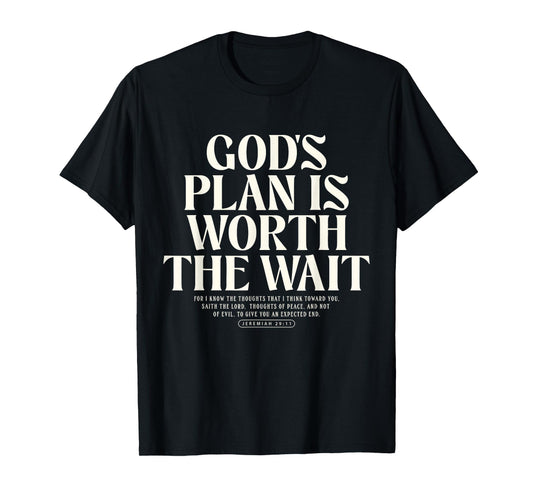 Christian Jesus Faith Religious Inspirational Bible Verse T-Shirt