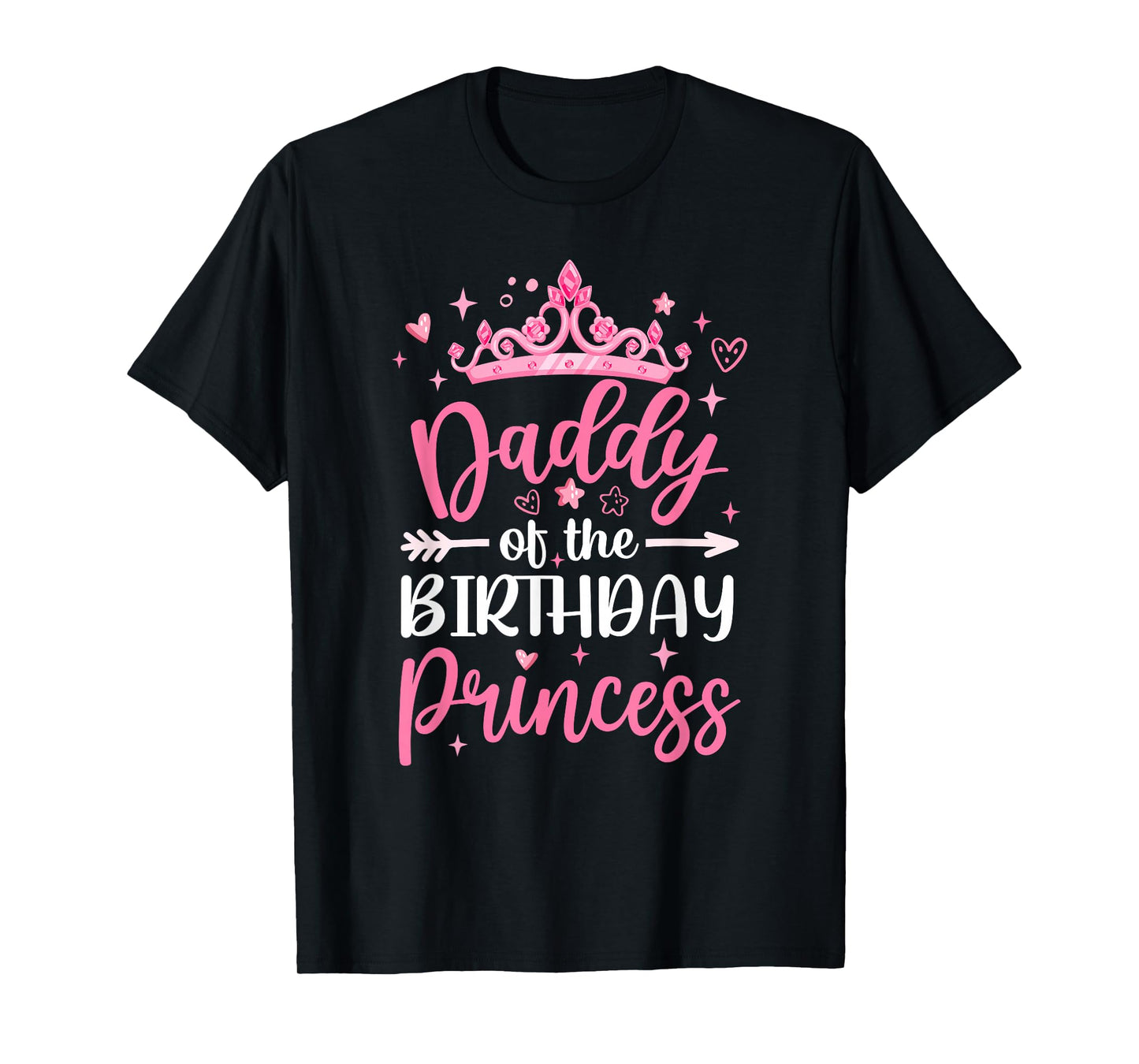 Daddy Of The Birthday Princess Birthday Girl Kid Family T-Shirt