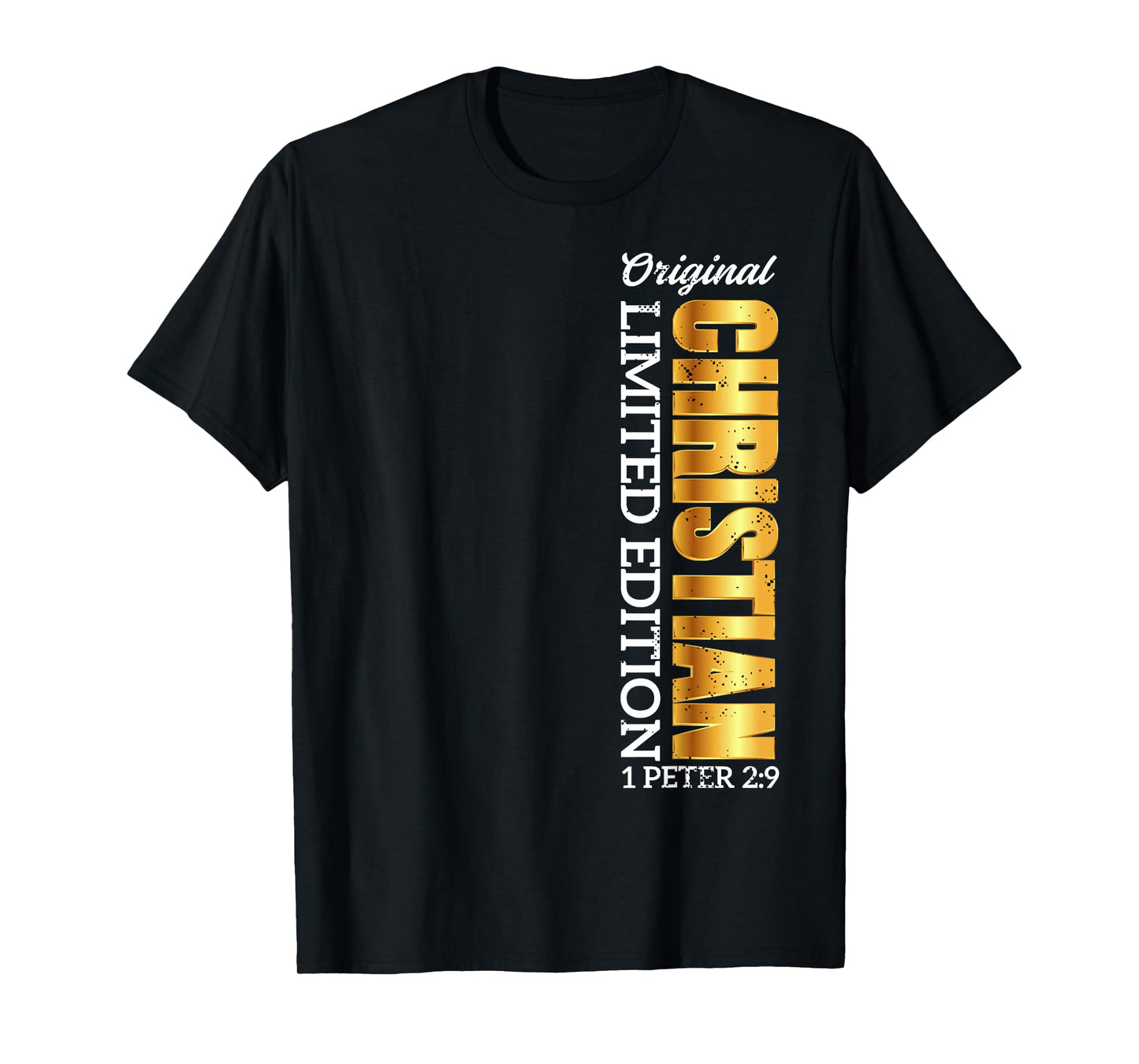 Funny Christian 1 Peter 2:9 Bible Verse Quote Jesus Faith T-Shirt