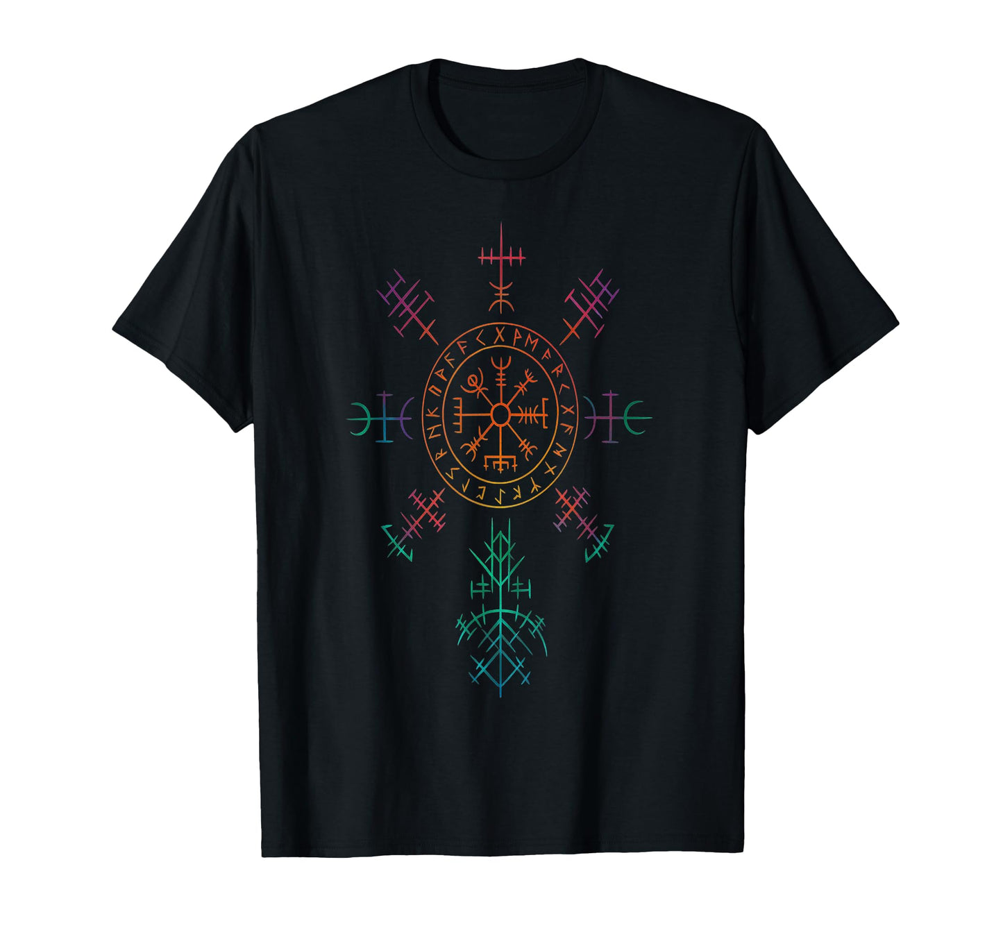 Classic Celtic Viking Vegvisir Compass Viking T-Shirt