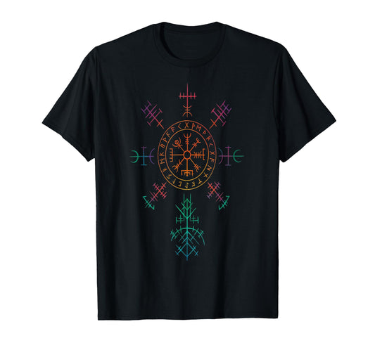Classic Celtic Viking Vegvisir Compass Viking T-Shirt