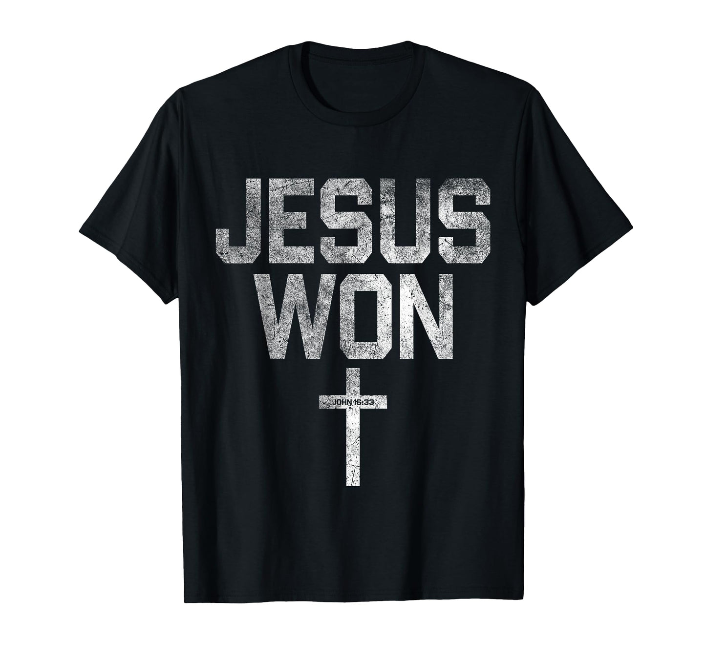 Jesus Won Christian Faith Just Here To Give God Glory Gifts T-Shirt