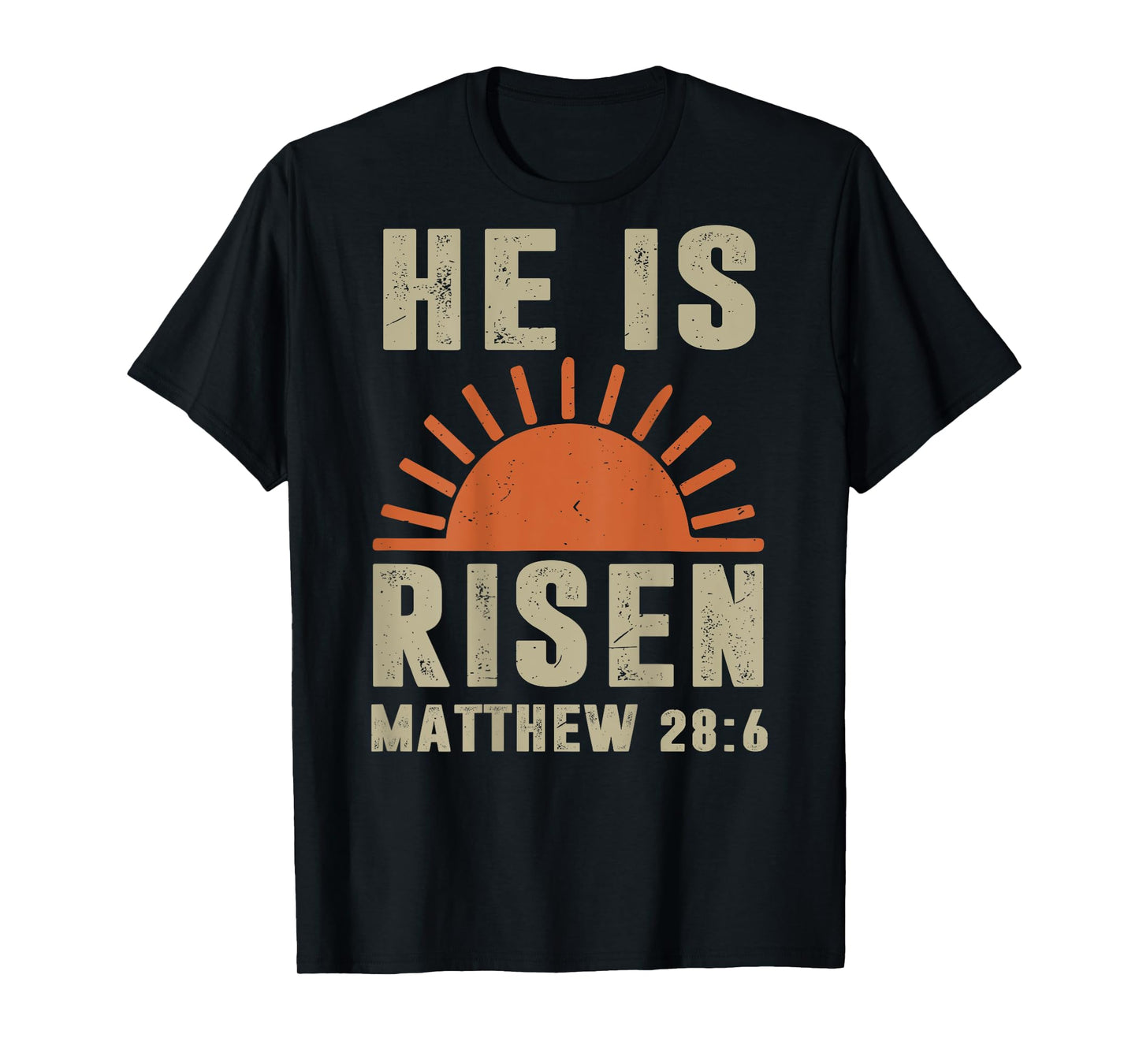 Toddler He is Risen Christian Easter God Sister Daughter Son T-Shirt