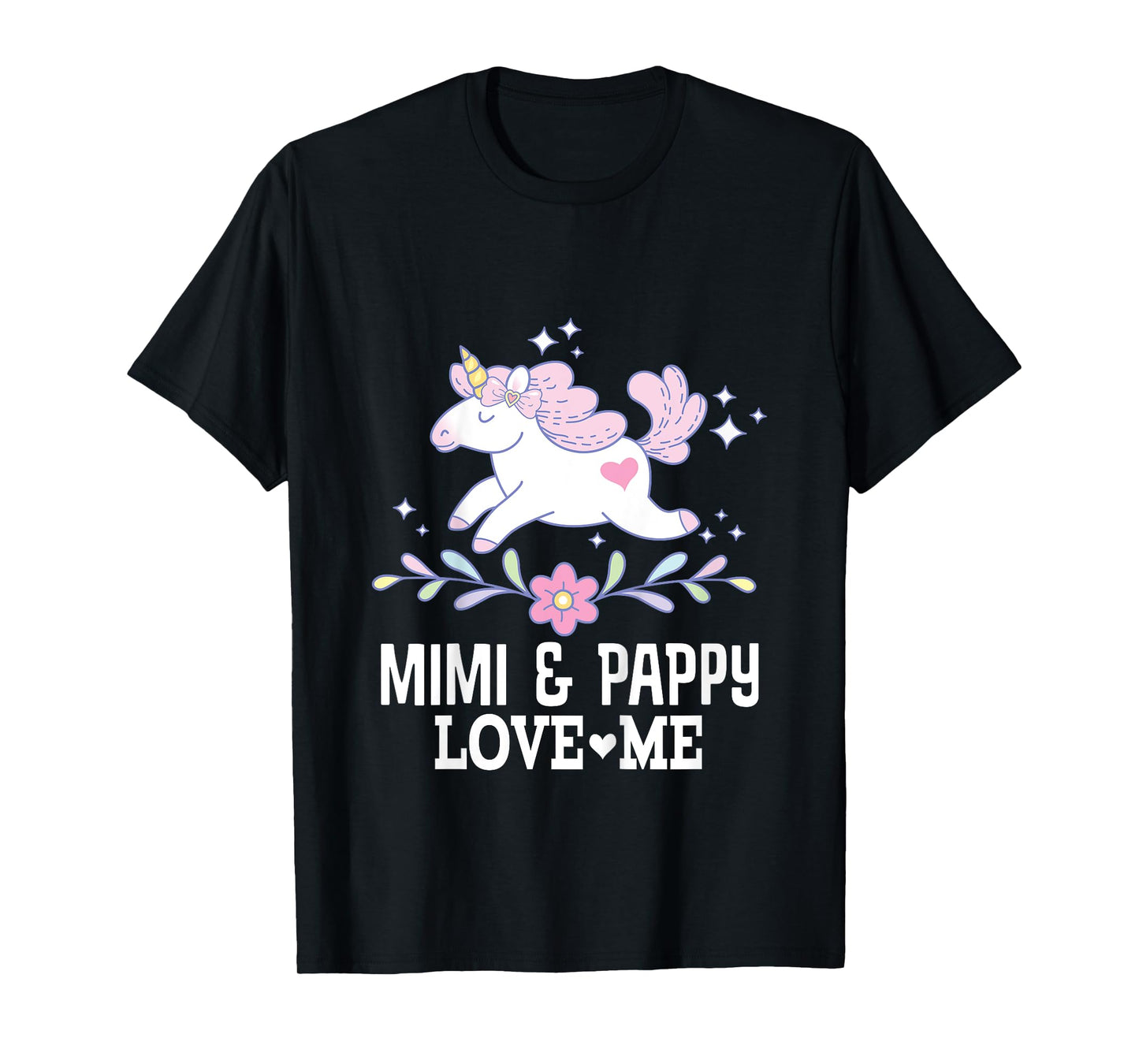 Mimi And Pappy Granddaughter Unicorn T-Shirt