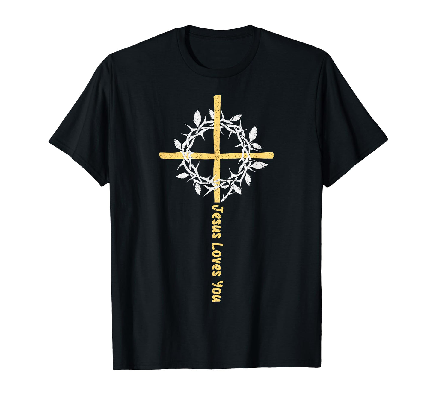 Jesus Loves You Christian Cross Christian Faith T-Shirt