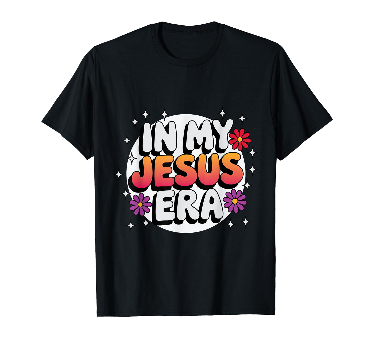 in My Jesus Era Aesthetic Faith Design T-Shirt