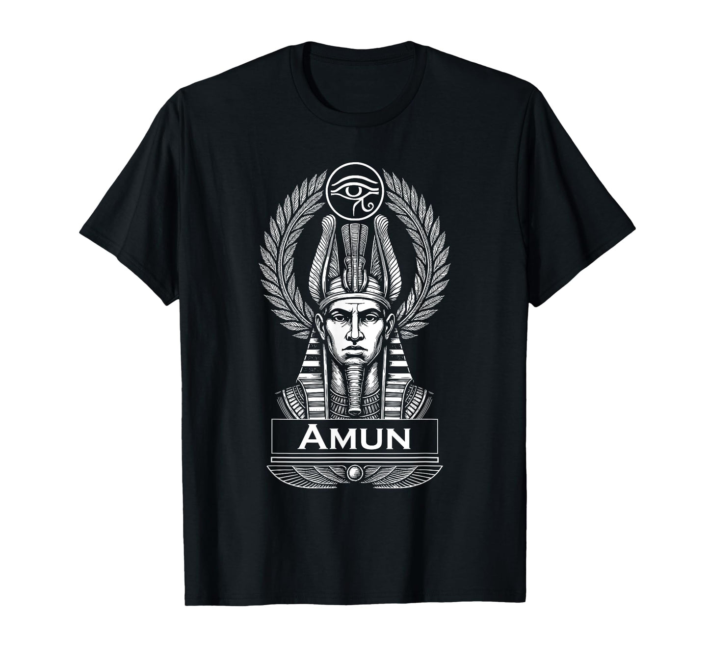 Amun Egyptian Mythology Horus Eye God Ancient Egypt T-Shirt