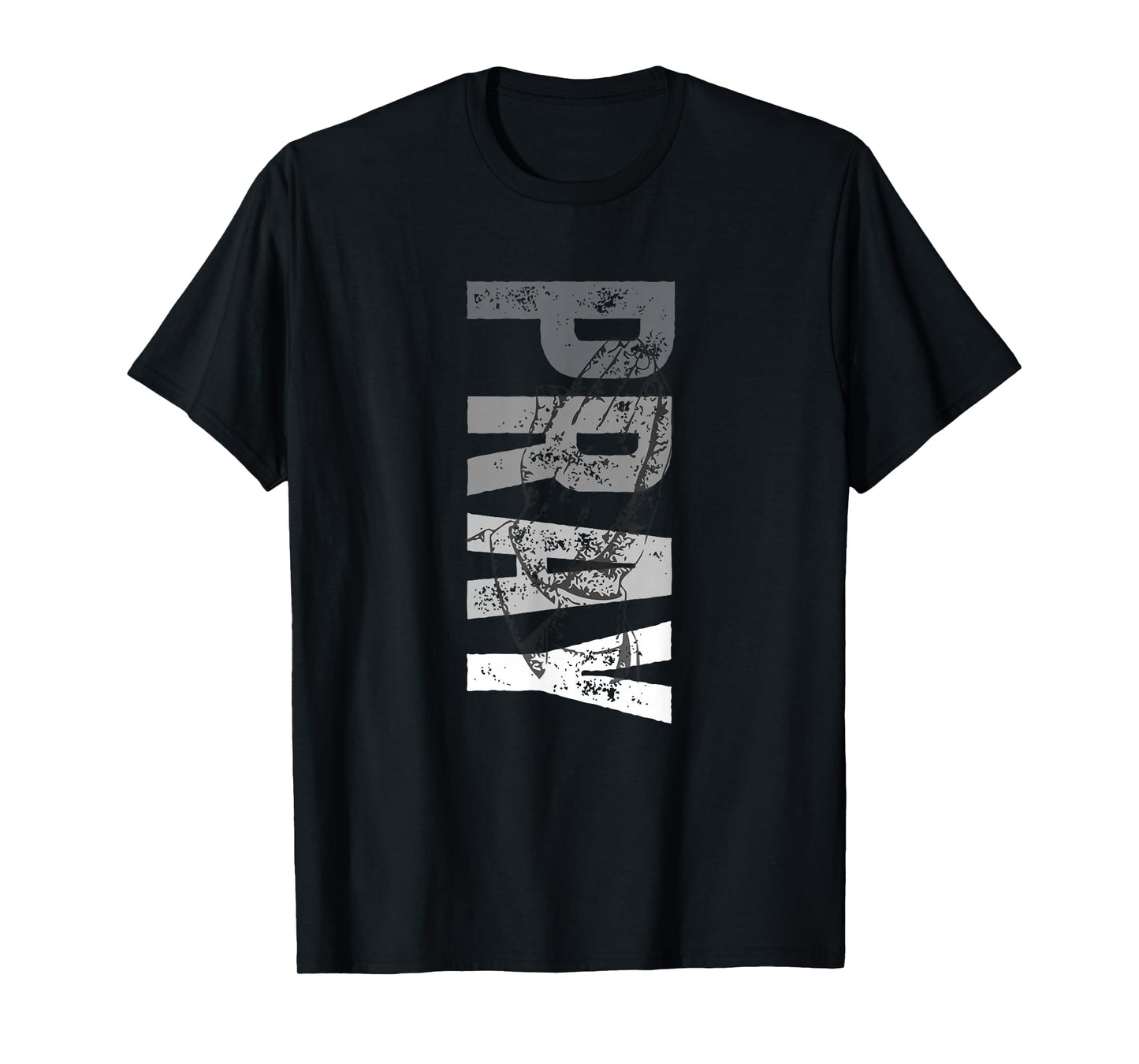 Minimalist Monochrome Pray Christian Distressed Typography T-Shirt