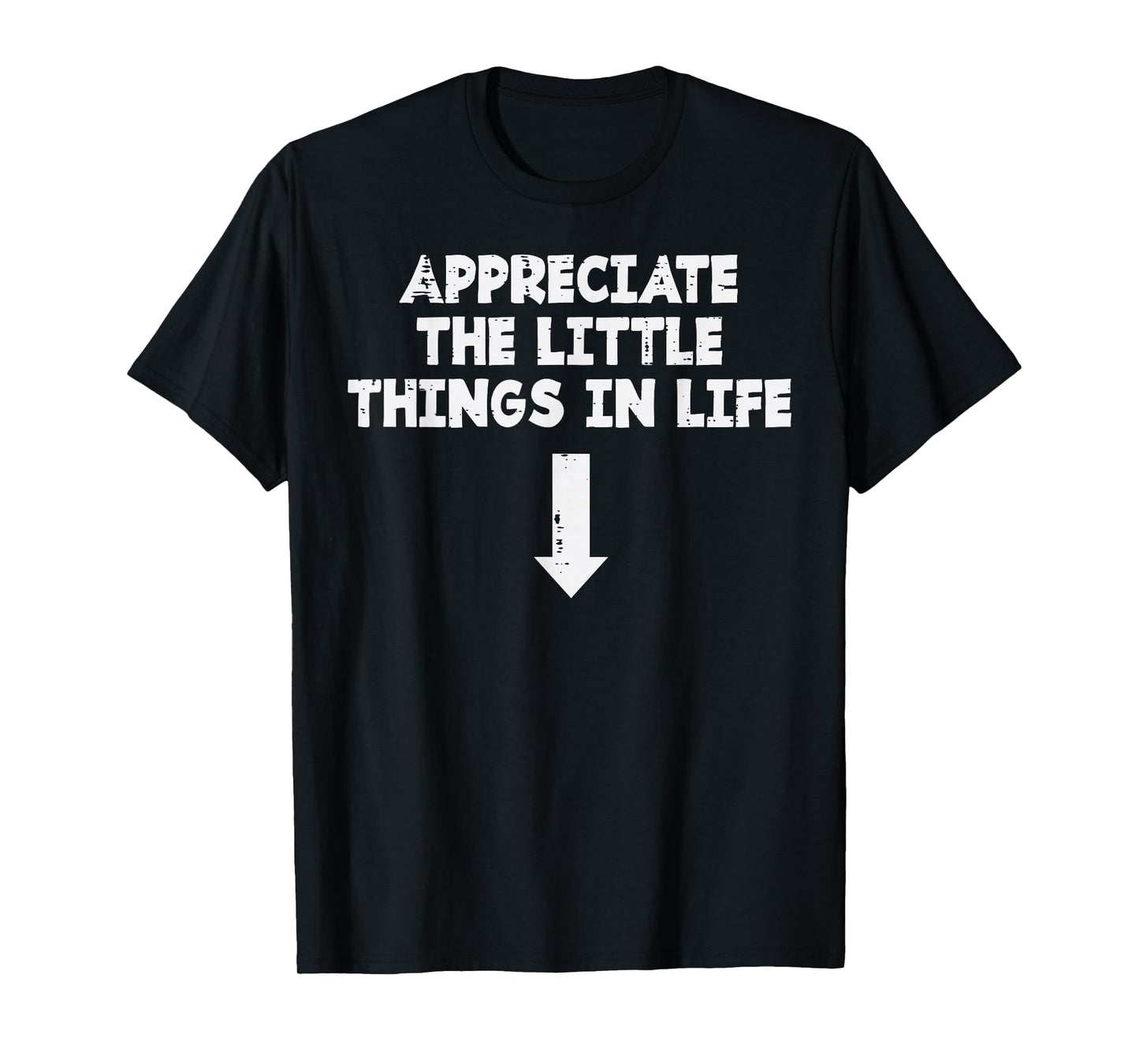 Appreciate This Little Things Life Arrow Inappropriate Men T-Shirt