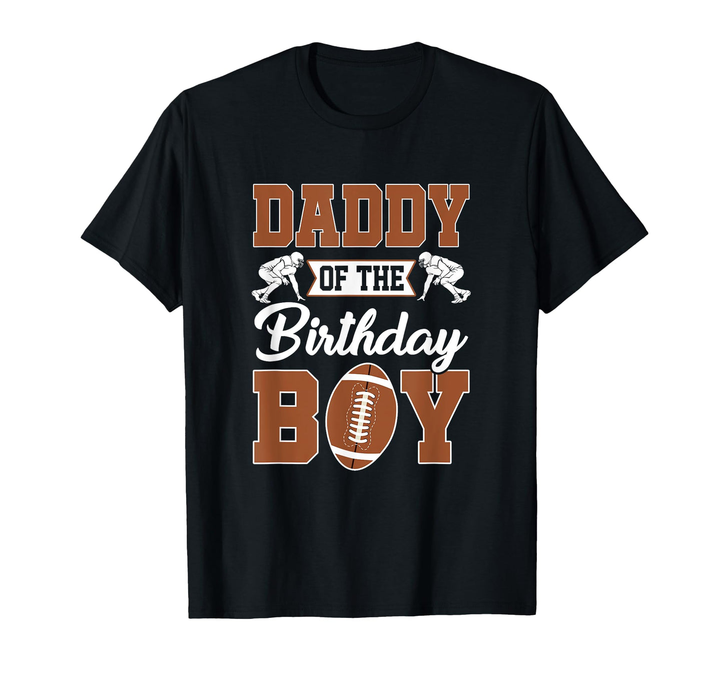 Daddy Of The Birthday Boy Football Party Family Matching T-Shirt