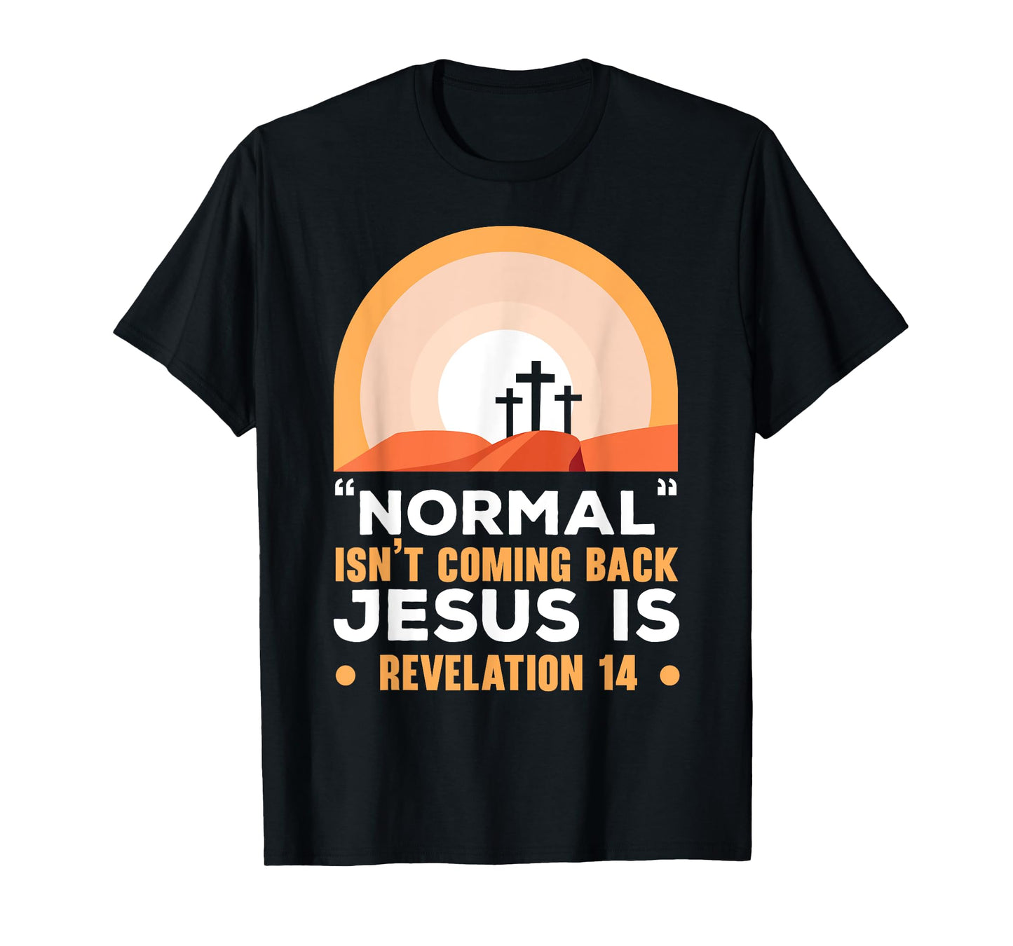 Normal Isn't Coming Back Jesus Is Christian Believer T-Shirt