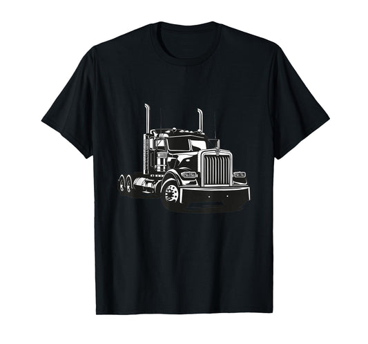 Semi Truck Driver T-Shirt