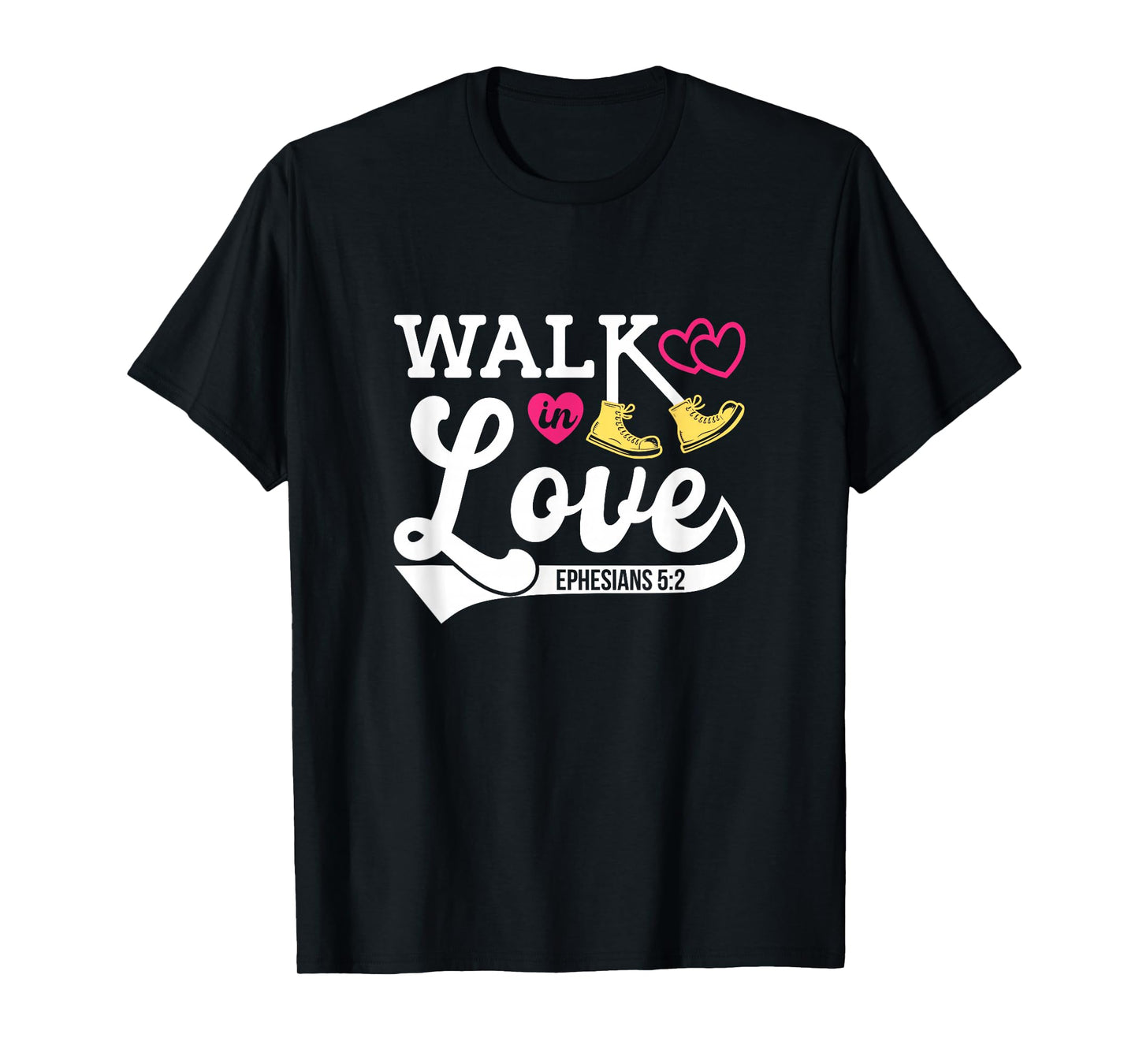 Walk in Love, Women and Youth T-Shirt