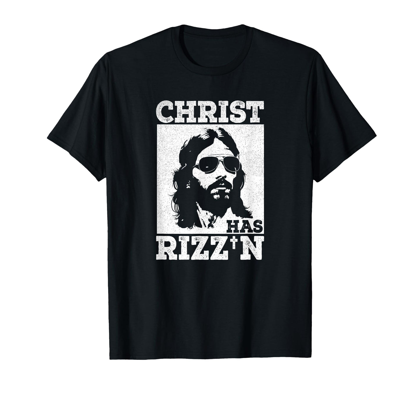 Christ has Rizz'n Risen Cool Jesus Charisma Game Holy Charm T-Shirt